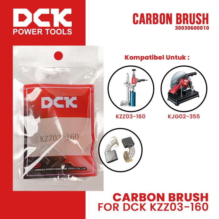 Gambar Carbon Brush/Arang untuk Mesin Coring KZZ/DZZ/AZZ03-160 dari DCK Power Tools Indonesia Kota Administrasi Jakarta Barat Tokopedia