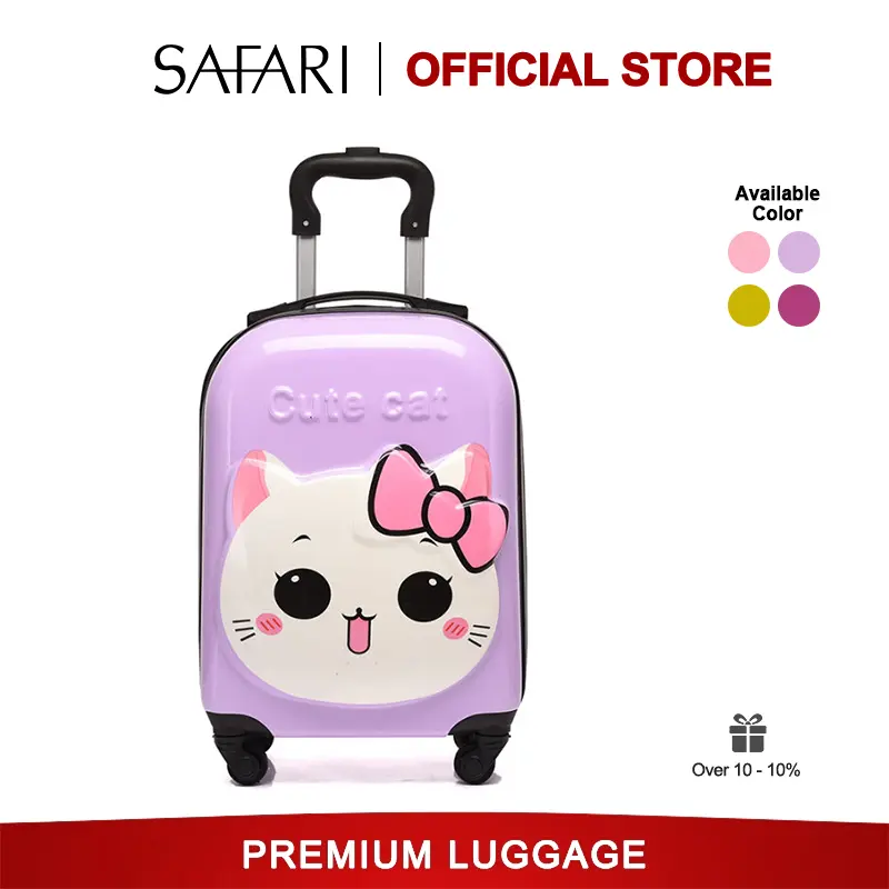 SAFARI Children's 18-Inch Suitcase Travel Suitcase Cartoon Boarding And Can Accommodate Children's Suitcase