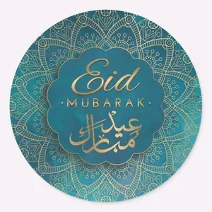 Stiker Lebaran Ukuran 5cm-10cm Bulat