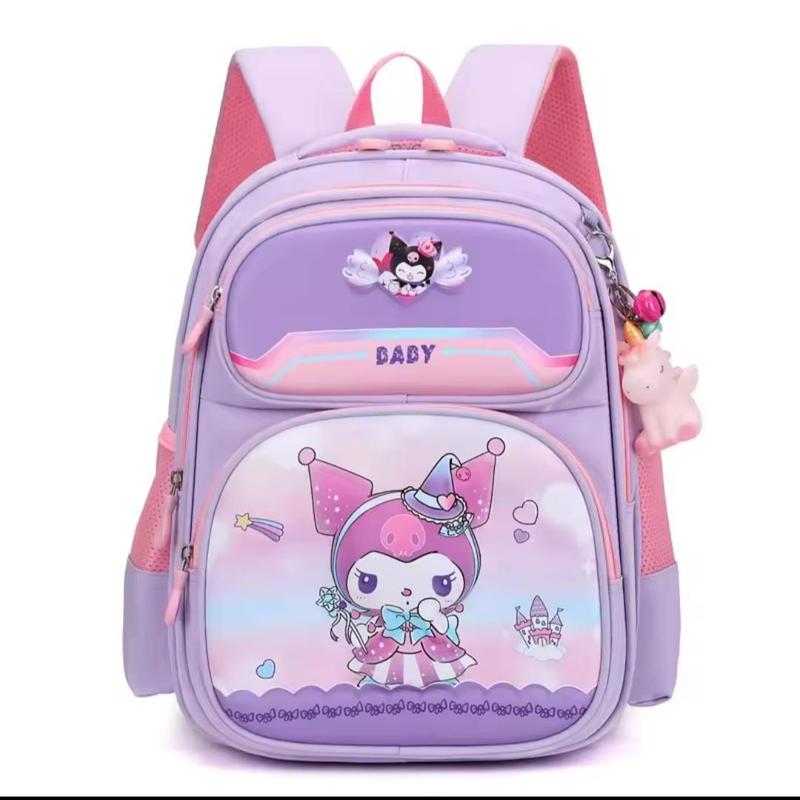 tas ransel sekolah anak motif baby kuromi tas gendong tebal tas punggung tas berbonus tas lucu anak perempuan TK SD SMP 3