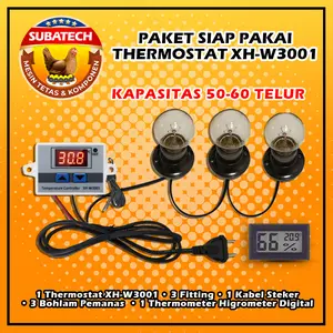 Paket Siap Pakai Termostat Thermostat PSPXH3FTHD Pemanas