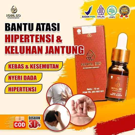 Suplemen Tetes Royal Bio 100% Original Menjaga kesehatan Jantung Dan Hipertensi 3