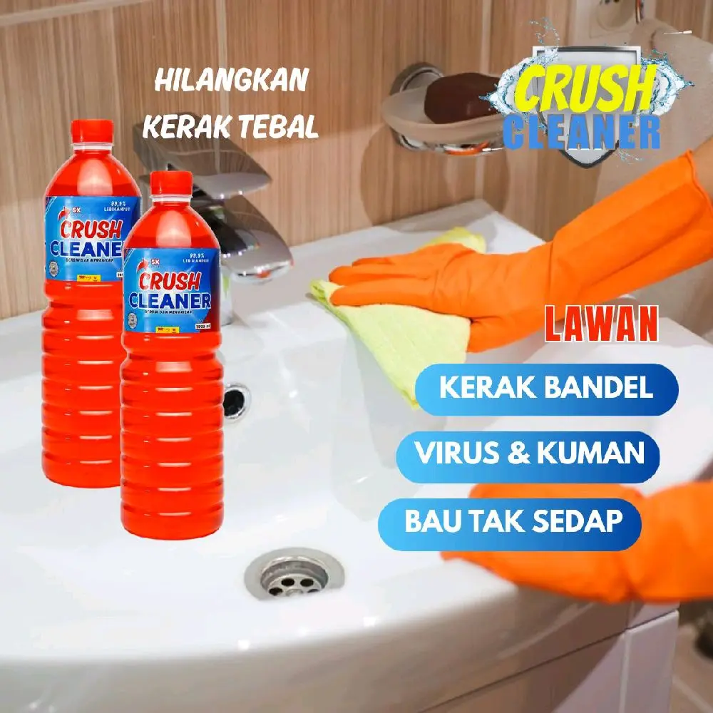 PORSELEN PEMBERSIH KERAK KAMAR MANDI 1 LITER Pembersih 5X EXSTRA KUAT Pembersih Kerak dan Noda Kamar Mandi Keramik lantai