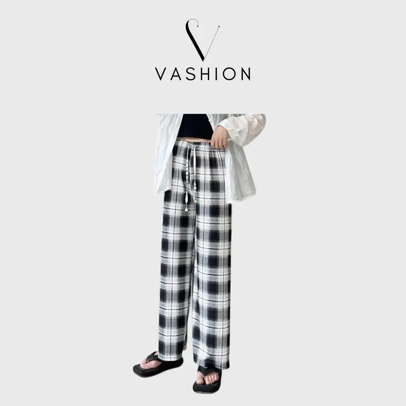 Celana Panjang Wanita Kulot Motif Lukisan Celana  Longgar Bahan Halus Adem - CPG1616 0