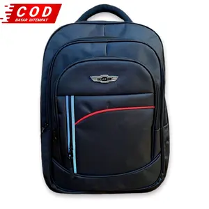 Tas Ransel Pria Model Polo Tas Sekolah Muat Laptop 14 inch Backpack Bisa COD