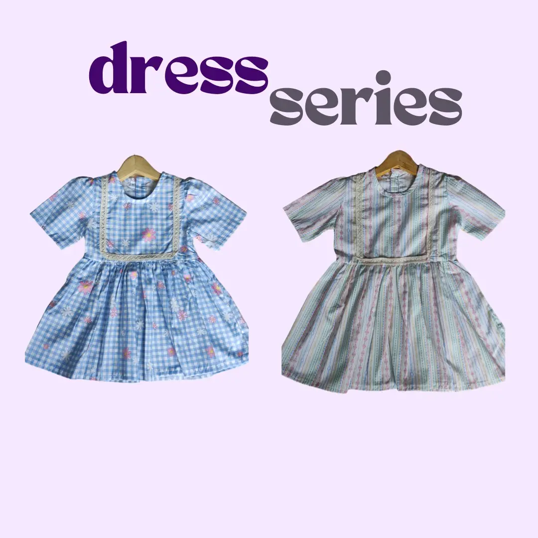 DRESS COTTON GEMES ANAK 1-6TAHUN