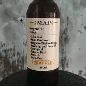 M.A.P 150ml, Minyak untuk mengobati segala macam jenis keluhan