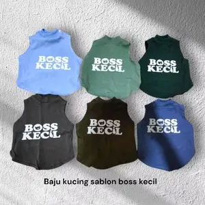 baju kucing/anjing murah / aksesoris hewan kesayangan sablon