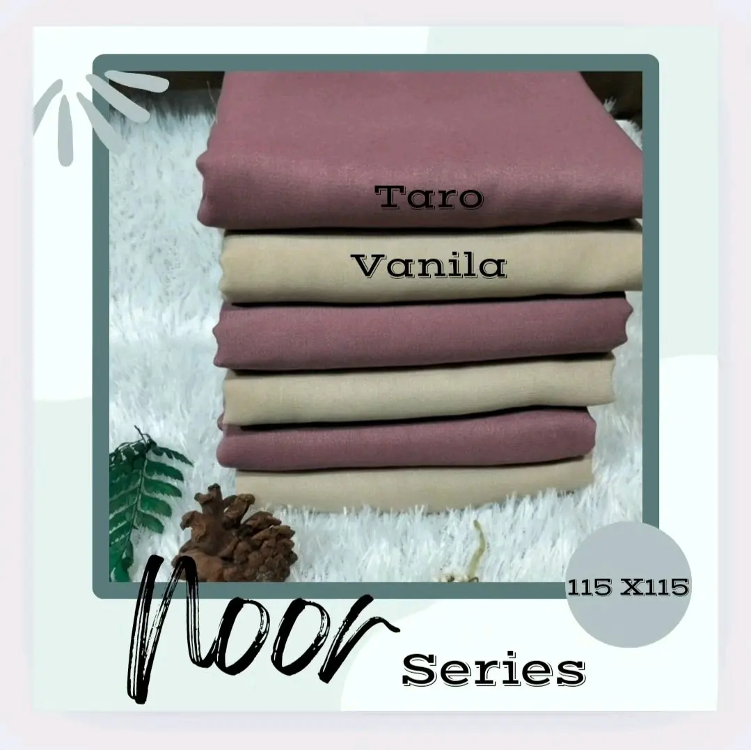HIJAB SEGI EMPAT PARIS JAPAN PREMIUM NOOR SERIES BY RIHLA.ID