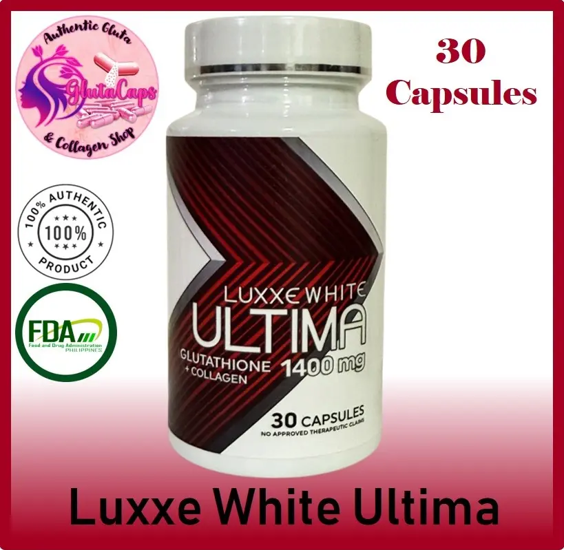 glutathione whitening pills philippines Frontrow Luxxe White Ultima 30 Capsules 1400mg