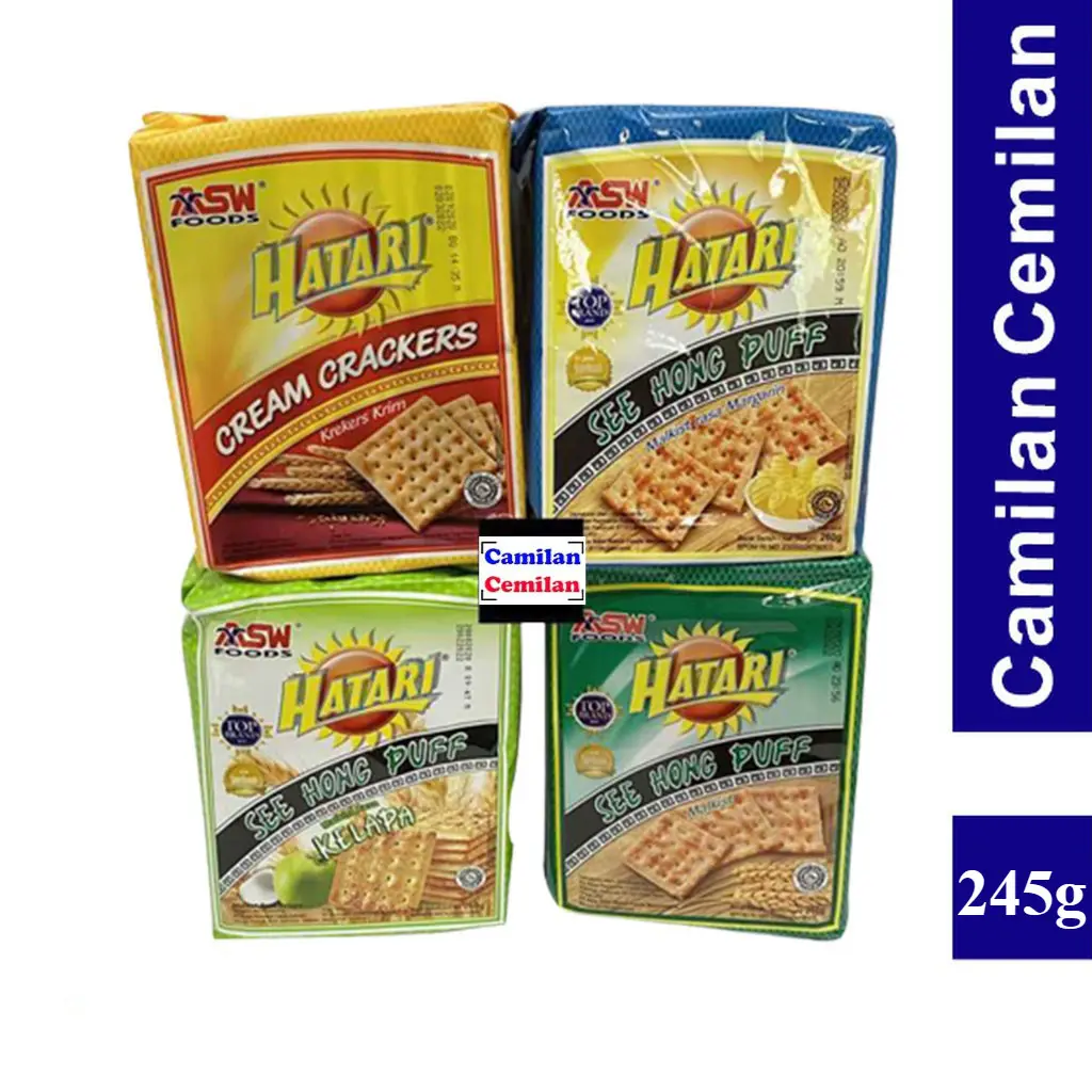 Hatari See Hong Puff Malkist Crackers 245 gr