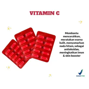 (30 KAPSUL) WHITENING VITAMIN C PENCERAH KULIT