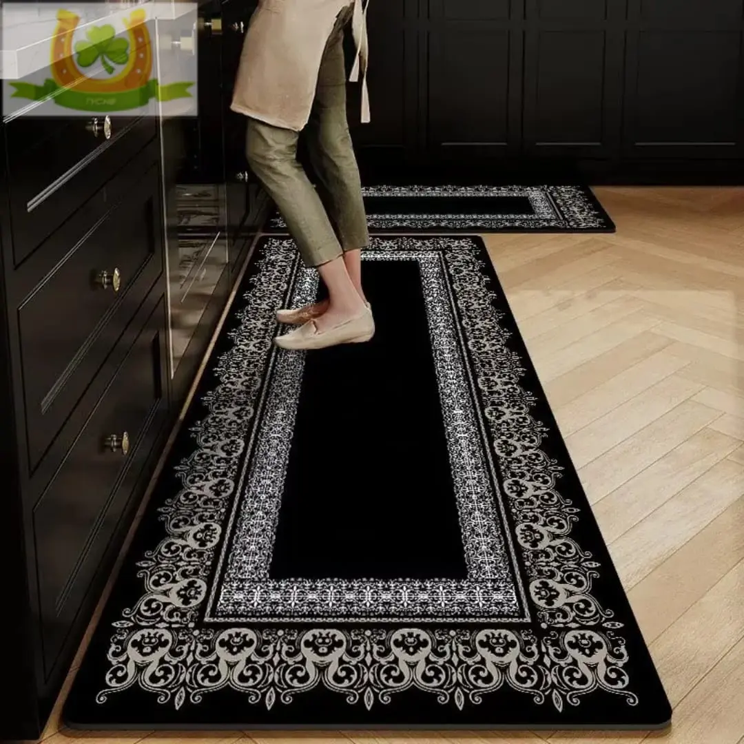 NEW MODEL KESET DAPUR Lantai  2 IN 1 Premium ANTISLIP BAHAN NYAMAN DI KAKI