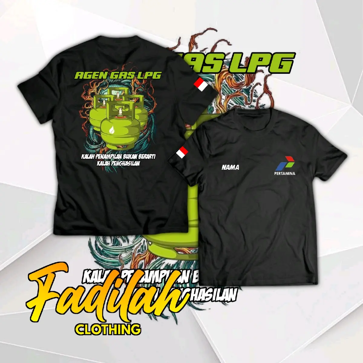 PROMO Kaos Distro AGEN GAS LPG Pedangan Gas Lpg Elpiji Penjual Gas Lpg Elpiji Kaos Distro Pria Wanita Bisa Request Desain Ubah Gambar Atau Tulisan Bahan Adem Katun Combed Custom Hitam Nyaman Sablon Tebal Unik Baju