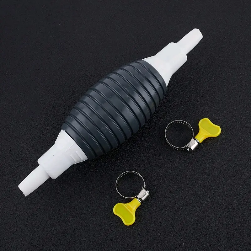 Pompa Tangan Transfer Oli Bensin Mobil Oil Extractor with 2 Clip