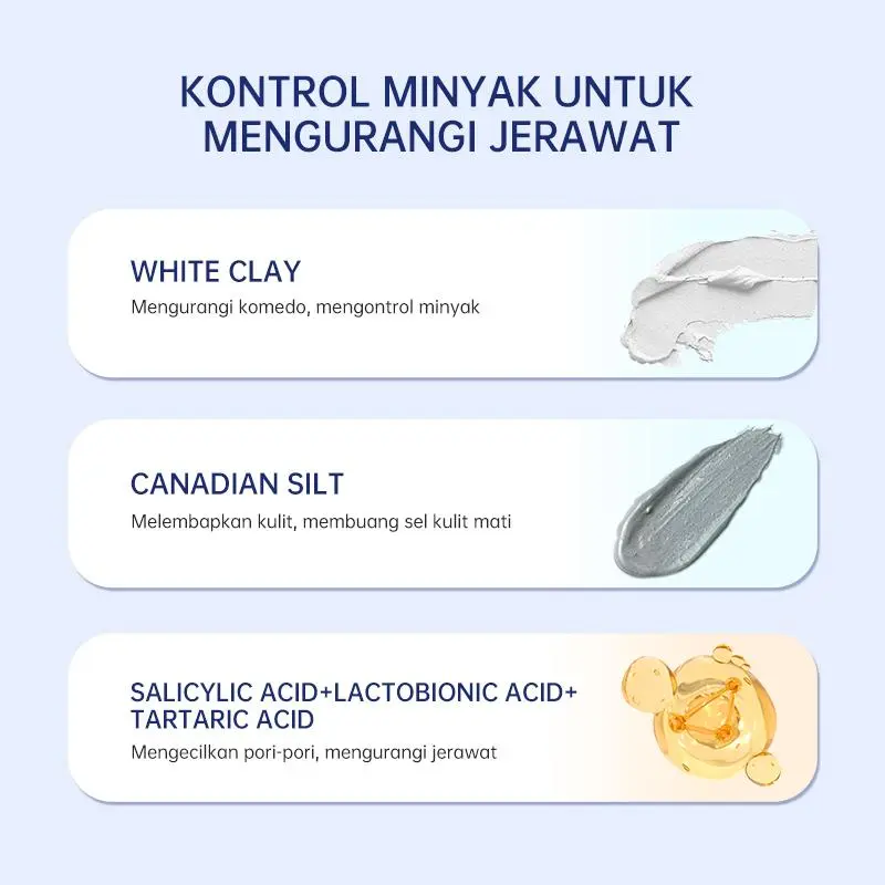 【AD】Dr. Leo 2 In 1 Anti Acne Cleansing Set Acne Drying Lotion Untuk Memudarkan Bekas Jerawat 10 ml + Clay Mask 100 g Yang Membersihkan Pori-Pori Secara Mendalam, Mengurangi Blackhead, Mengontrol Pengeluaran Minyak, Dan Membersihkan Kulit Wajah 6