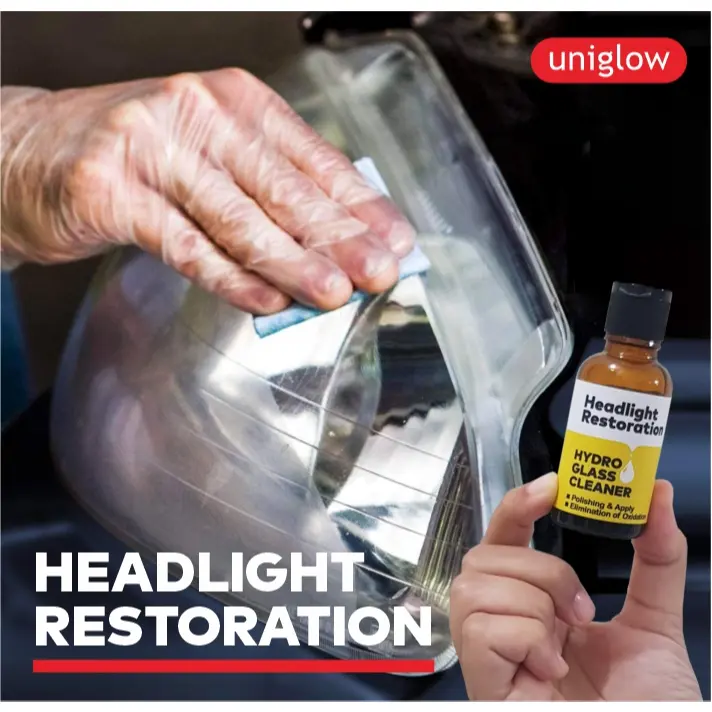 Hydro Glass Cleaner - Pembersih Kaca Lampu Mobil Buram Menguning By Uniglow 1