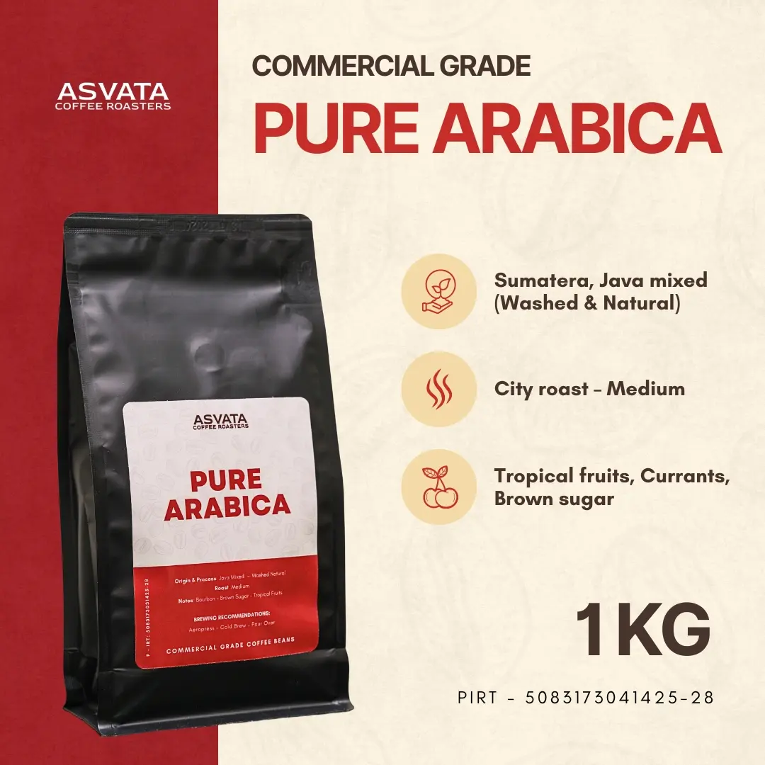 Biji Kopi Pure Arabica 1 KG Commercial Grade Arabica