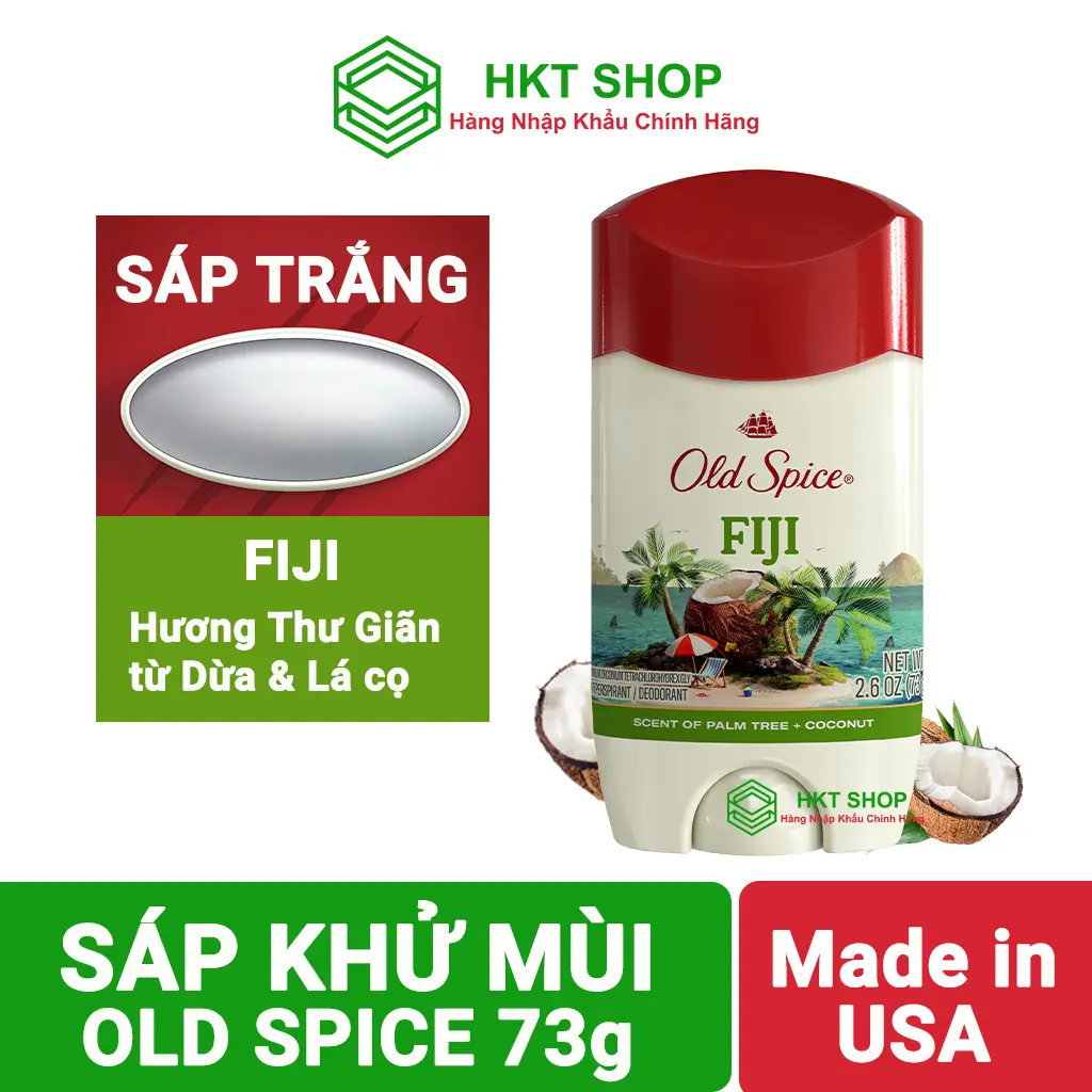 Fiji 73g sáp trắng