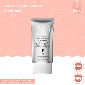 [ORIGINAL + BPOM] Premiere Beaute Sunscreen (SPF 50 PA+++) 40ml Sun creen wajah UV Shield Sun protect sun block badan sunblcok wajah Luminous Tabir Surya Perlindungan Sinar UV Protection Sunprotect Sun Protect Losion Murah banget Semua Jenis Kulit SPF 50