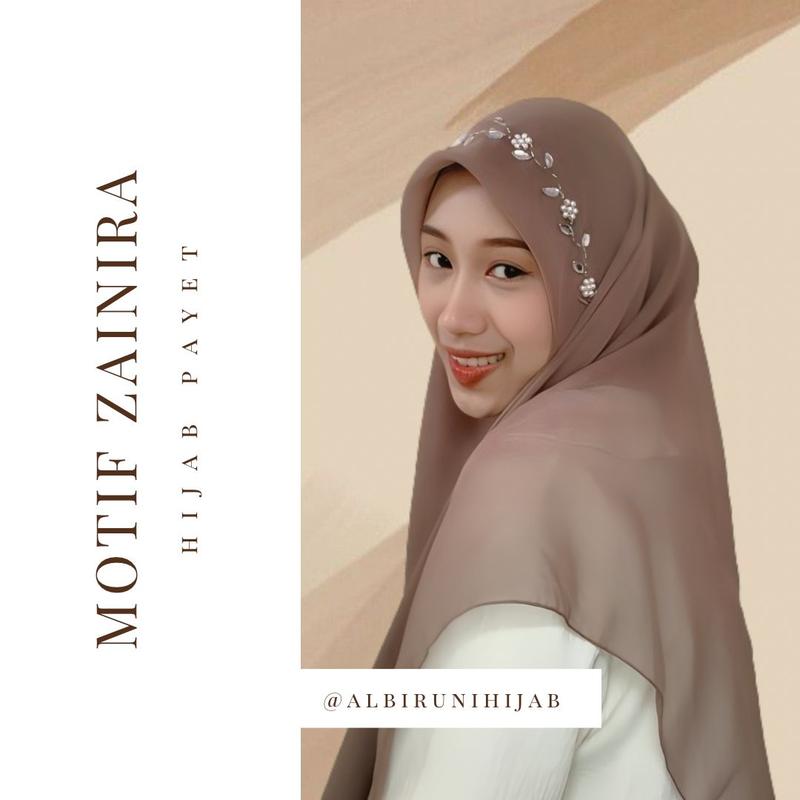 Segiempat Pearly paket usaha 12pcs motif zainira,padi&jasmine 3