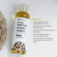 Gambar NUTIVER Minyak Kemiri Murni 100% Asli Penumbuh Rambut Anti Rontok Penebal Rambut Alami 100Ml dari NUTIVER.ID Kota Tangerang Selatan 4 Tokopedia
