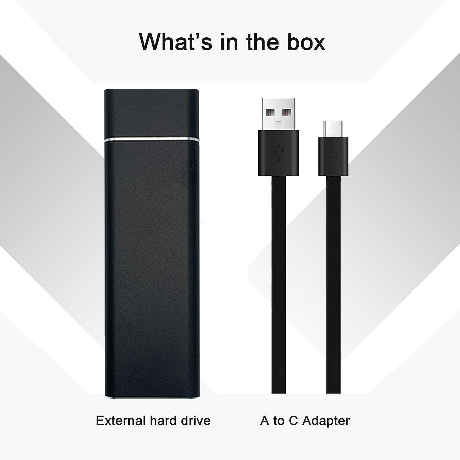 2026 S14 Portable Storage (1TB/2TB/4TB/16TB) – USB 3.1 Gen 2 Type-C, Ultra Slim Shockproof, Stabil dan Aman untuk PC/phone