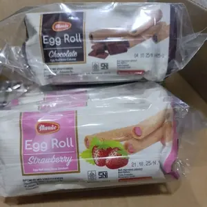 Monde Egg Roll 10pack Mix Rasa Strawberry & Chocolate
