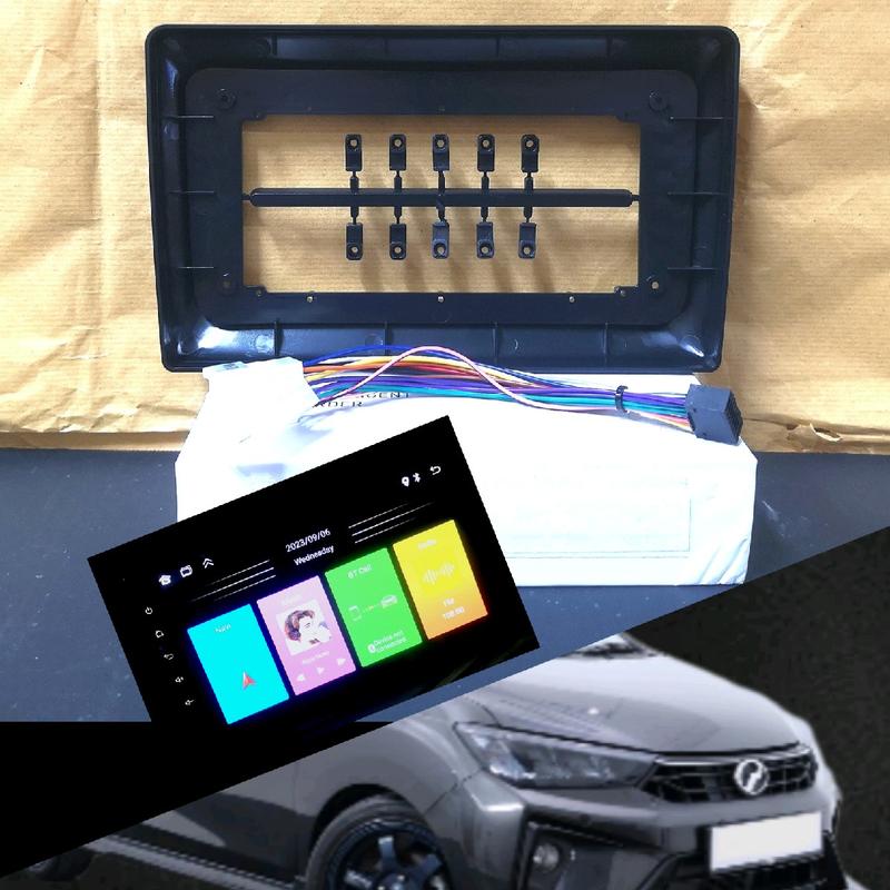Perodua Bezza year 2016-2021 10 inch Android Casing & Caliber Android player 10 inch 2 + 32Gb. (Free reverse camera and Dome Tweeter) 0