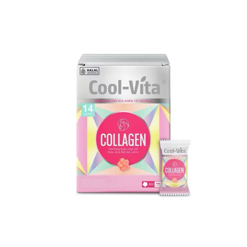 [BUNDLING 3 BOX] Coolvita Collagen Gummy Rasa Jeruk Bali dan Lemon Gummy Sehat Penuh Manfaat Suplemen Rambut, Kuku, Kulit 4