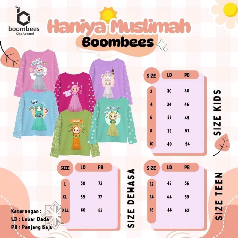 Baju Kaos Atasan Anak Remaja Perempuan Lengan Panjang 2 3 4 5 6 7 8 9 10 11 12 13 14 15 16 Tahun Paddle kids 3