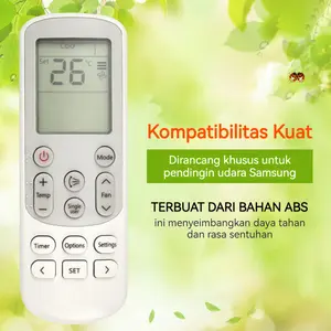 COD Air Conditioner Remote Controller Remote remot AC for Samsung Fast Matahari ARXXKRFLAWKN