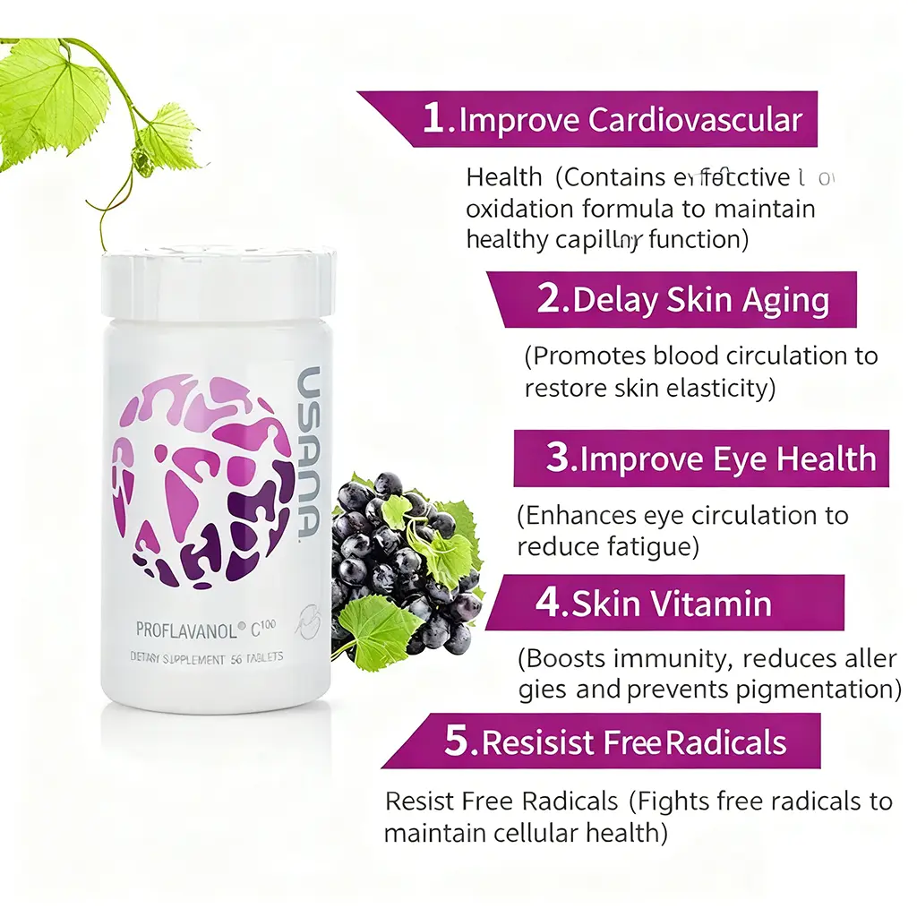 usana glutathione 100% ORIGINAL USANA Proflavanol C100 (56 Tablets/Bottle)