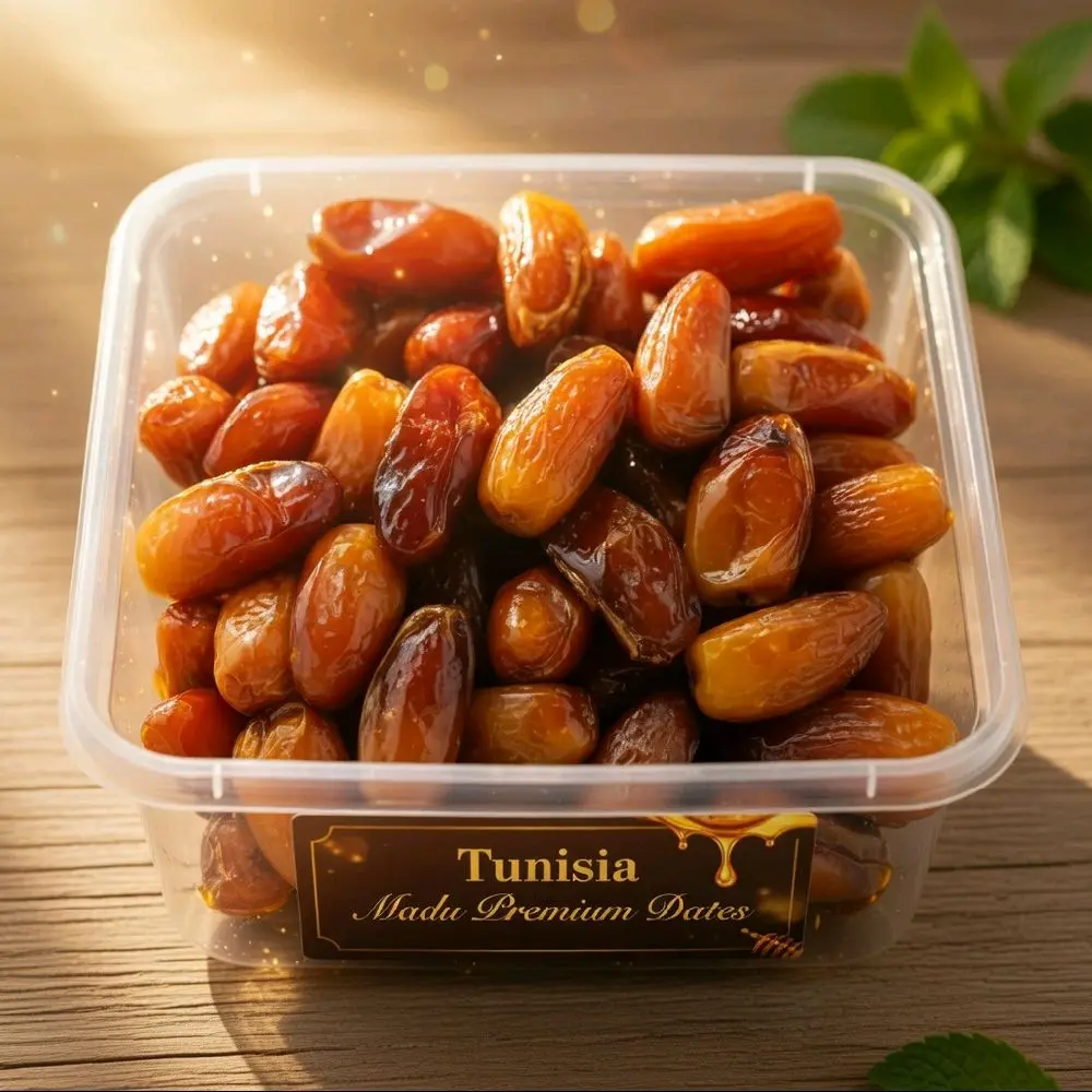 kurma TUNISIA madu kemasan 1kg //tunisia madu non tangkai
