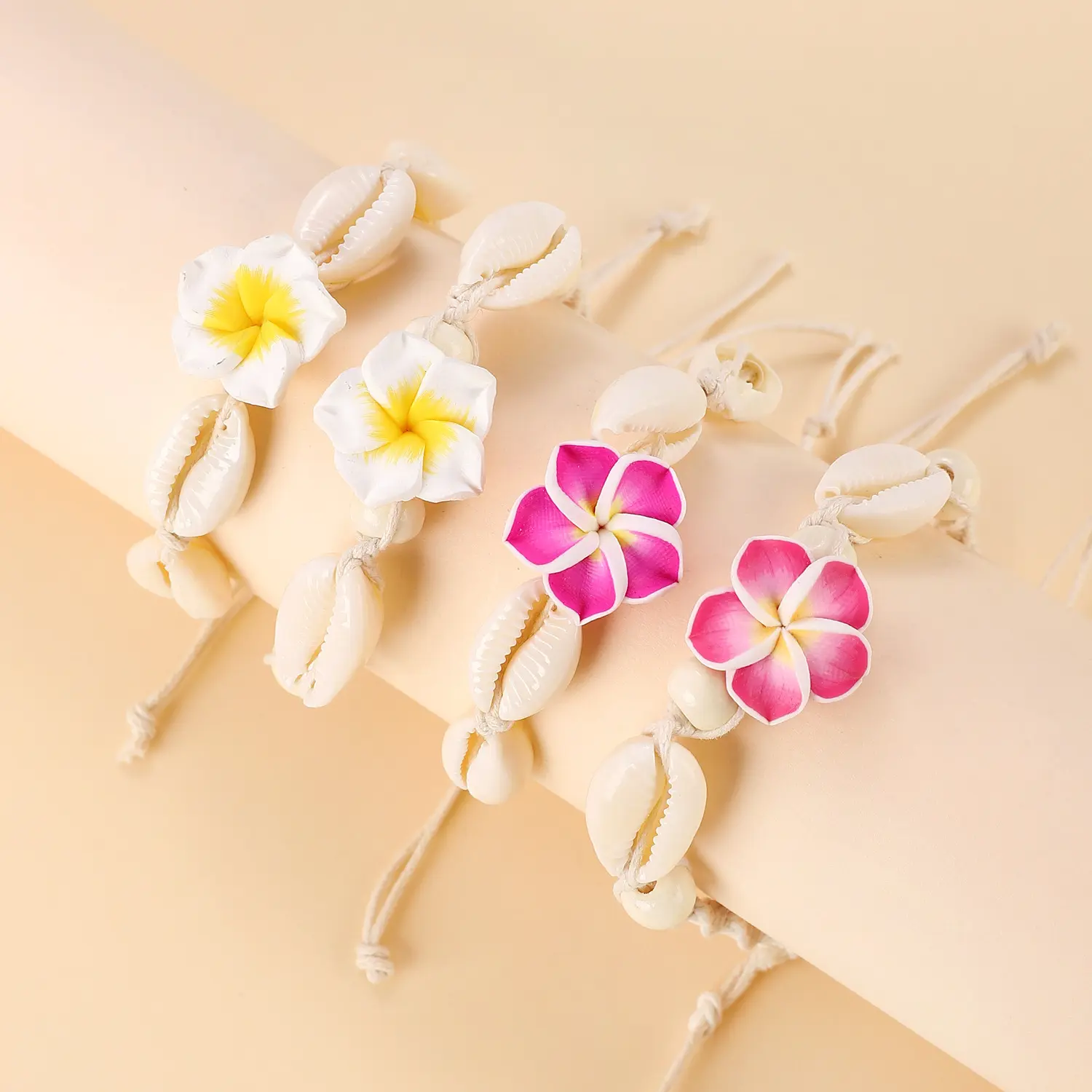 Korea shell flower bracelet female ins student beach vacation gift