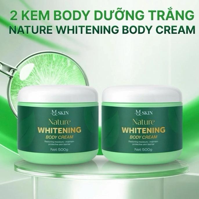  KEM BODY DIỆP LỤC 500g Nữ Skincare Dưỡng Body Làm Đẹp Da 