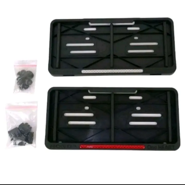 Cover Tempat Dudukan Plat Nomor kendaraan Motor Original Honda 100% Asli AHM 3
