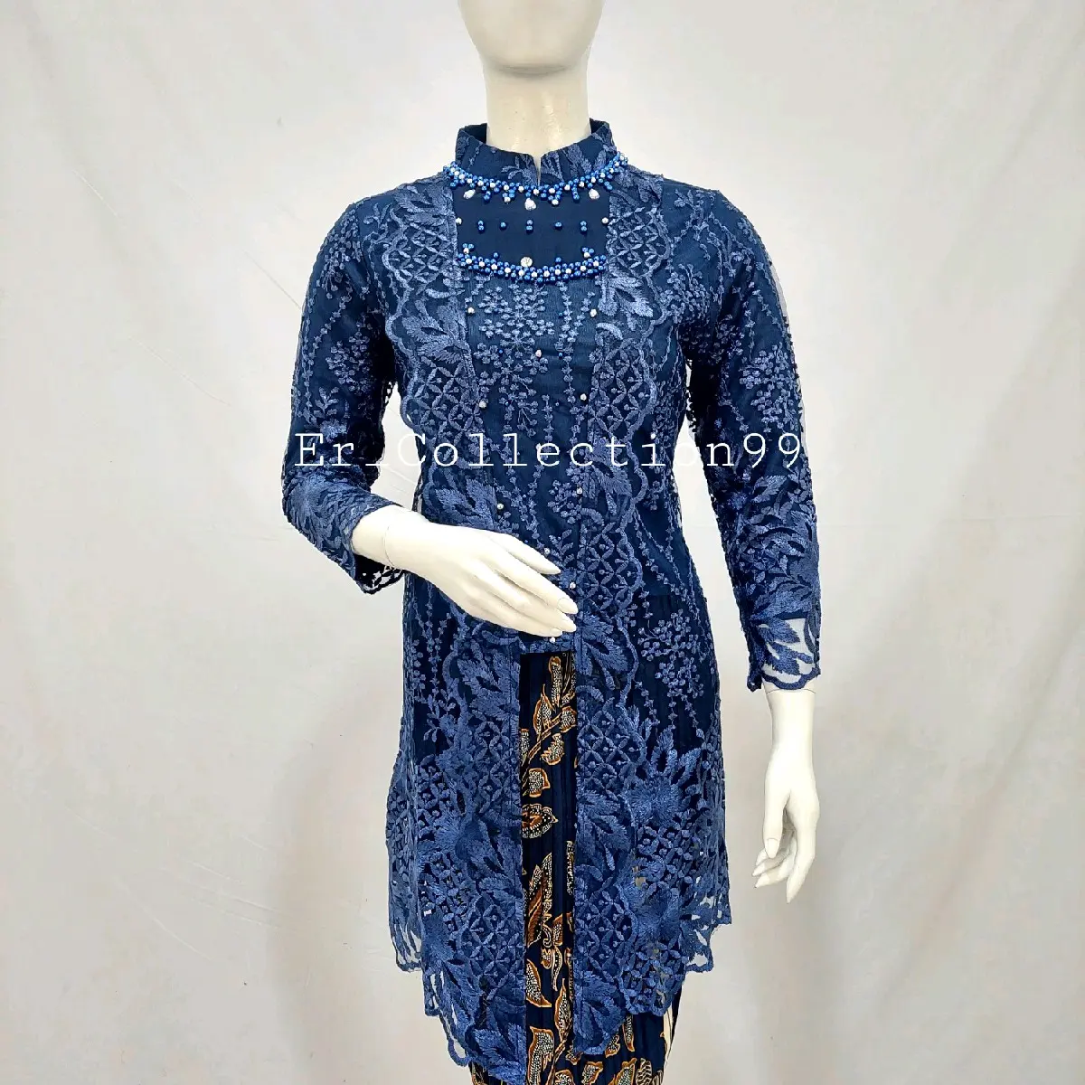 Kebaya Modern Model Tunik Tile Payet Terbaru