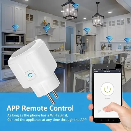 Smart plug/wireless wifi socket 16a with colokan energy monitoring statistic smart home colokan 1