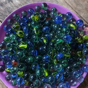 200pcs kelereng motif mata kucing