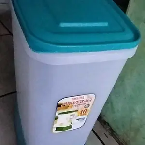 Havana Dispenser Air Plastik 10 Liter BPA Free dengan Kran Tatakan Tutup & Handle Warna Biru dan Hijau Praktis Serbaguna untuk Minum dan Menyimpan Air