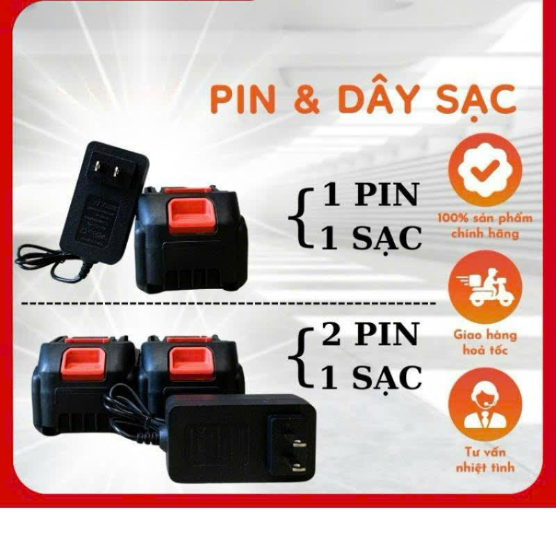 Pin 5 Cell hàng chuẩn - Chân pin phổ thông - Dùng cho máy thổi, quạt, máy khoan…