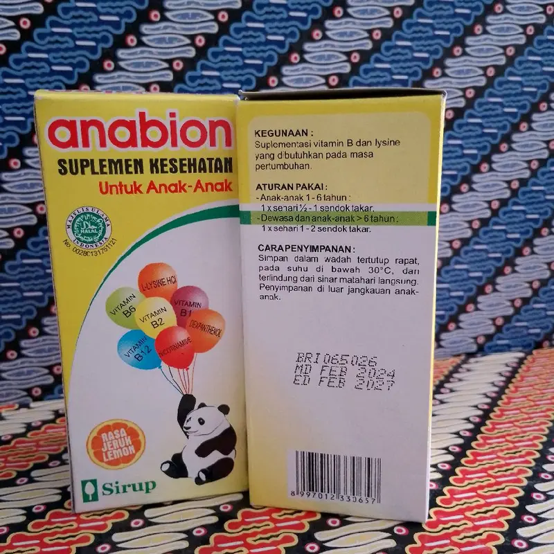 Suplemen Kesehatan Anabion untuk Anak-anak - Meningkatkan Kesehatan dan Kekebalan Tubuh 2