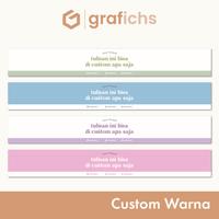 Gambar [5 pcs] Stiker Belt Segel GISL06-10 by Grafichs - GISL06 dari Grafichs Kab. Bogor 4 Tokopedia