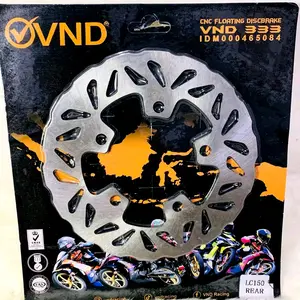 PIRINGAN CAKRAM BELAKANG REAR VND ORIGINAL AK 333 MX KING 150 200mm
