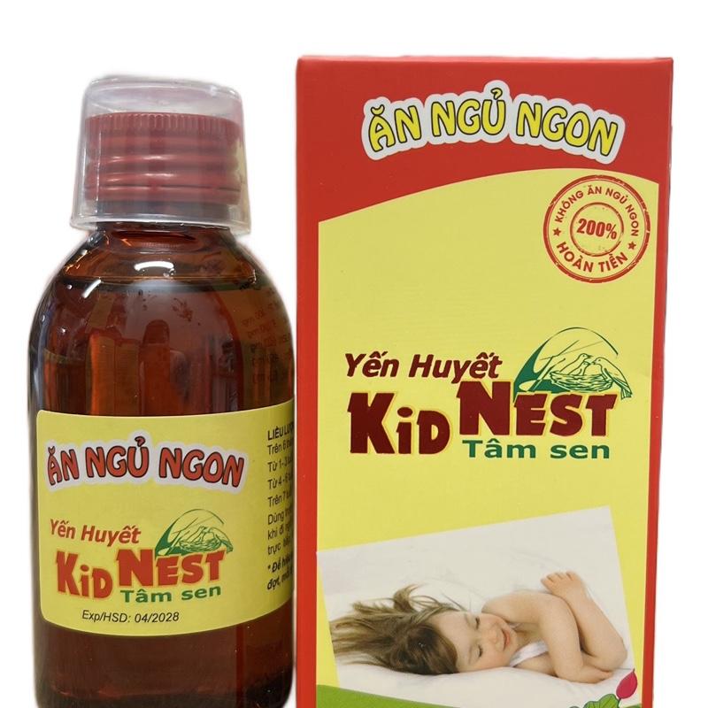 Date mới hiệu quả hơn Siro yến huyết kidnest tâm sen siro ăn ngon cho bé giúp bé ăn ngon siro ăn ngon ngủ ngon hết biếng ăn Vitamin Men Vi Sinh lysine