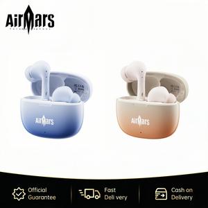 Airmars ABW06 gradient color physical noise reduction cute music headphones smart warehouse new generation wireless Bluetooth headphones intelligent control multiple functions high performance Bluetooth V5.4 support ENC call noise reduction Audio