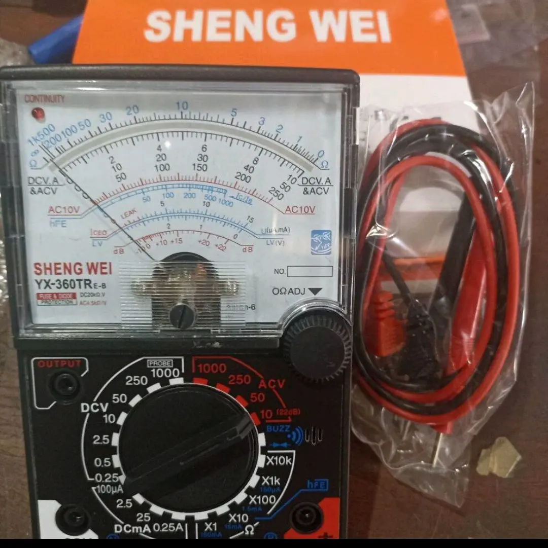 MULTITESTER MANUAL 360TR BESAR MULTI TESTER 360 TR MANUAL