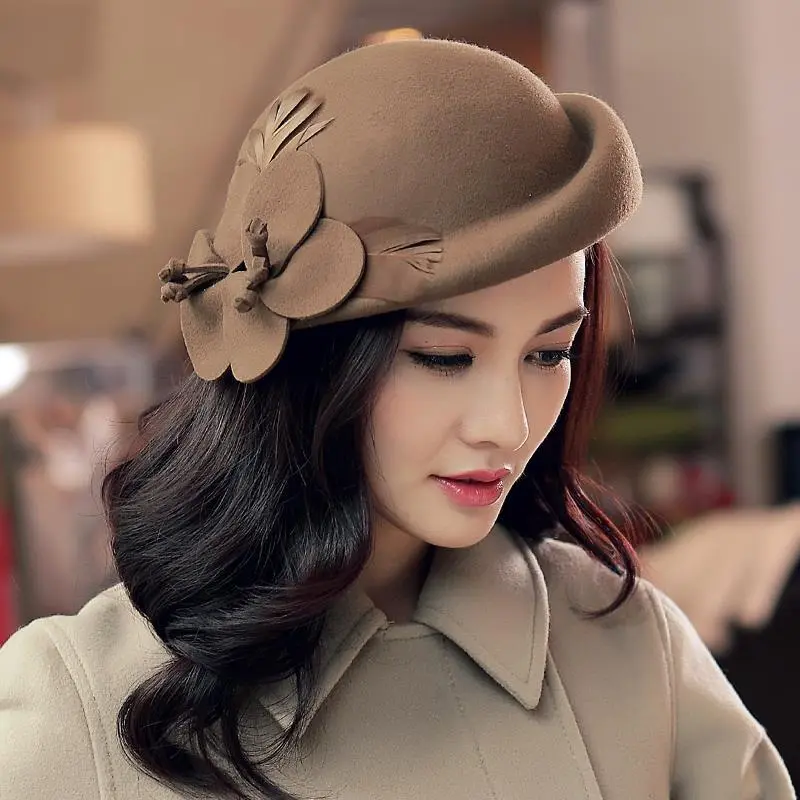 Mũ Len, Hàng Mới Về Mùa Thu Và Mùa Đông, Dành Cho Nữ, Phong Cách Cổ Điển Anh Quốc, Mũ Lưỡi Trai Thanh Lịch Và Duyên Dáng, Mũ Nồi Mùa Đông, Mũ Phi Công, Mũ Chăn Women Hat Cap