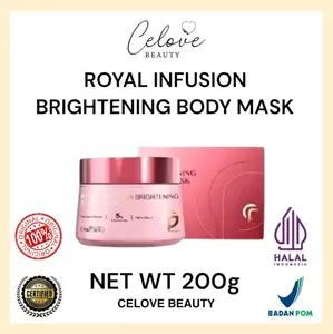 ( READY STOCK ) Celo Prime Royal Infusion Brightening Body Mask || CELOVEBEAUTY